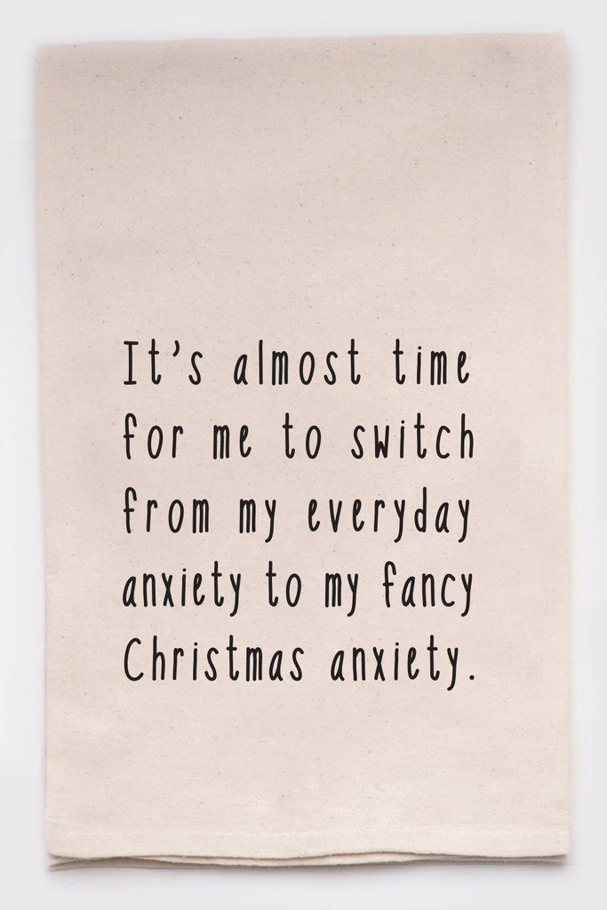 Christmas Anxiety Tea Towels