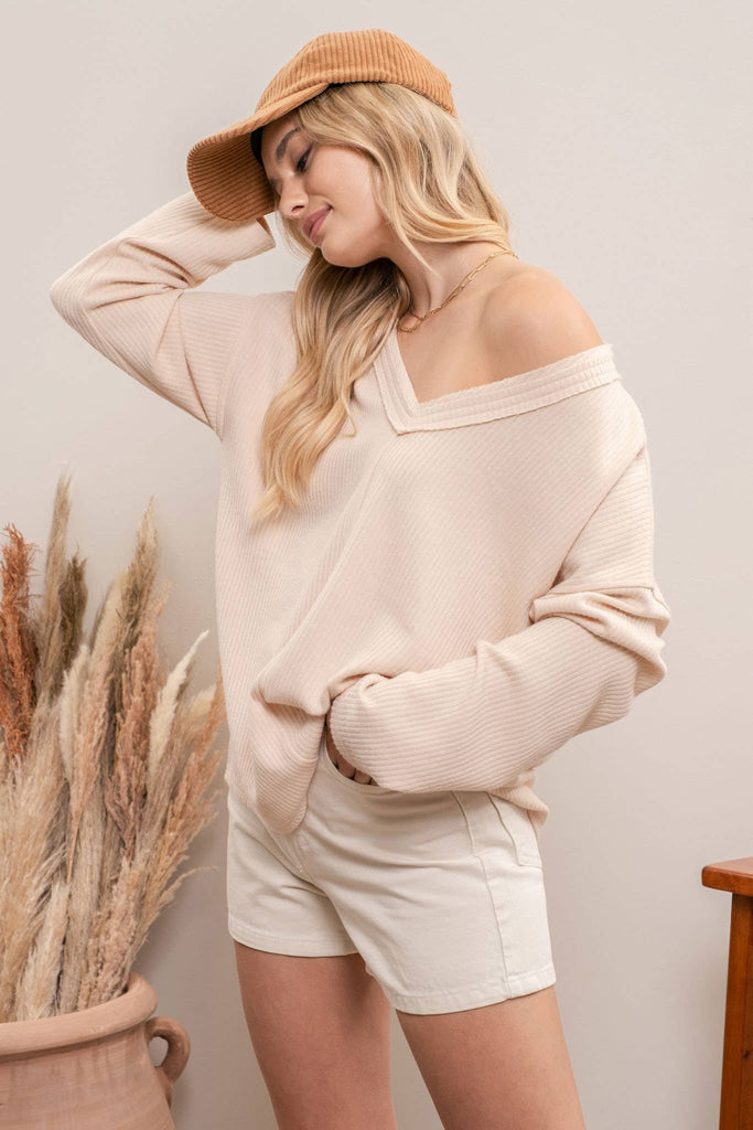 Autumn Pullover Knit Top