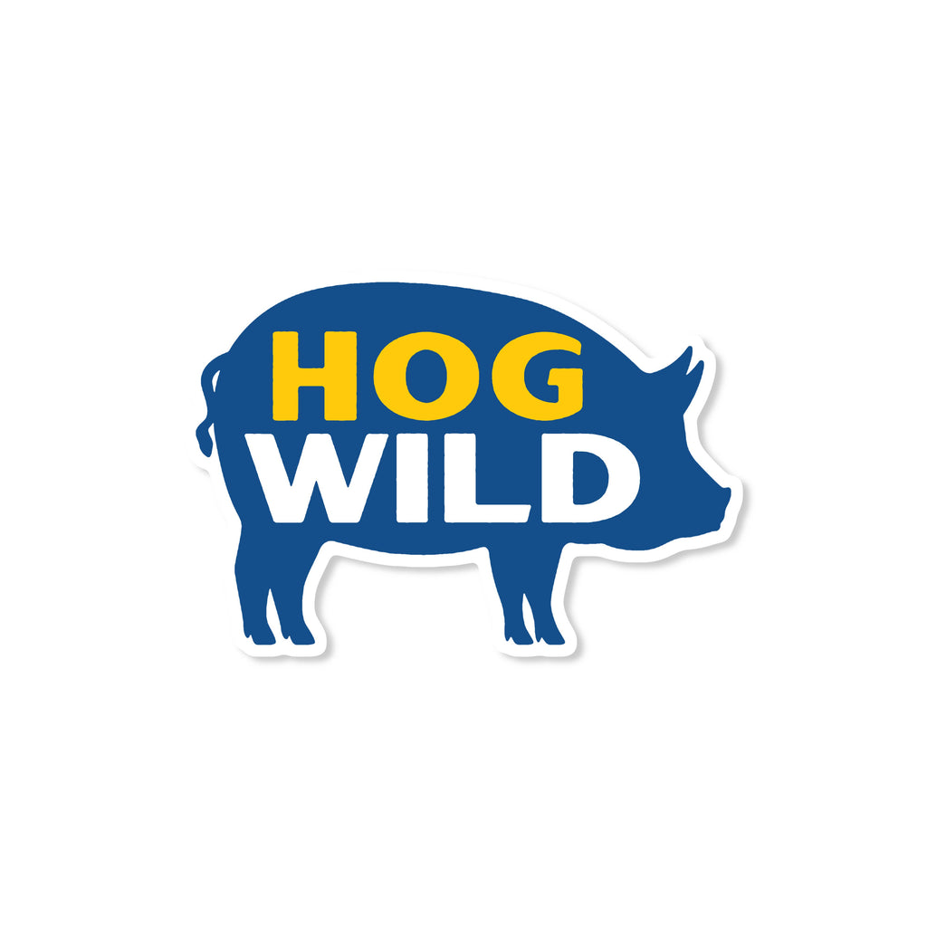 Hog Wild Sticker