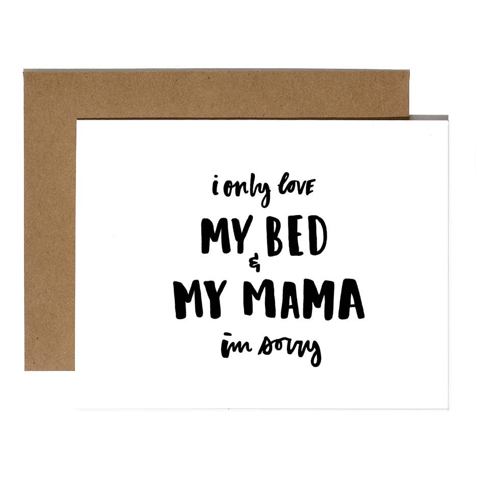 Bed & Mama Card